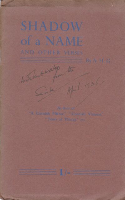 Shadow of a Name A.H. Girdlestone