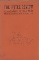 The Little Review Margaret Anderson (edits)