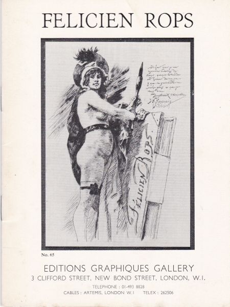 Felicien Rops Victor Arwas (introduces)