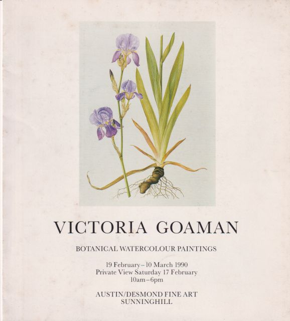 Victoria Goaman - Botanical Watercolour Paintings C Grey-Wilson (introduces)