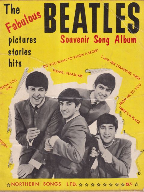 The Beatles Souvenir Song Albums Nos. 1 and 3 plus sheet music for Something The Beatles The Beatles