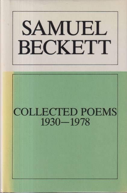 Collected Poems 1930-1978 Samuel Beckett