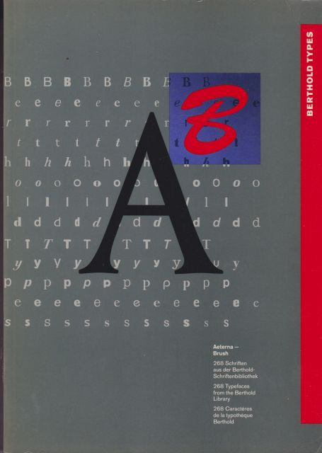 Berthold Types Aeterna-Brush Gunther Gerhard Lange