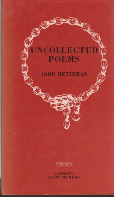 Uncollected Poems John Betjeman