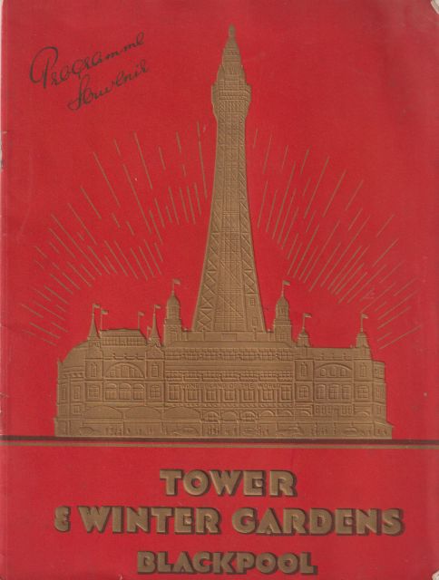 Tower & Winter Gardens, Blackpool - Programme Souvenir  Blackpool Tower Company