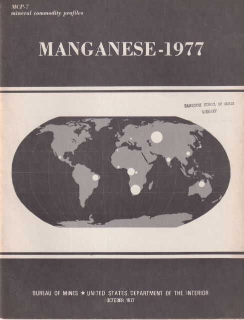 Manganese Gilbert L DeHuff