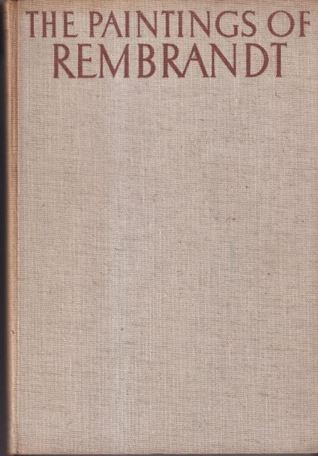 The Paintings of Rembrandt A. Bredius (edits)