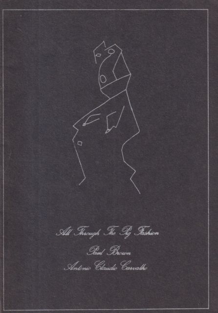 All Through the Pig Fashion Paul Brown