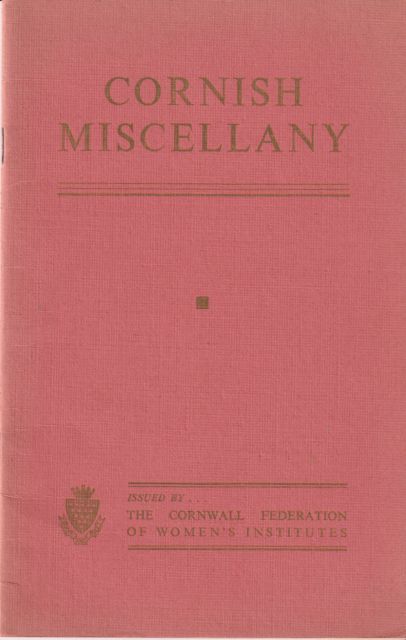 Cornish Miscellany Doris Travers