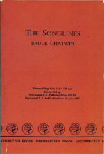 The Songlines Bruce Chatwin