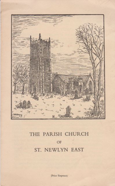 The Parish Church of St. Newlyn East  not stated