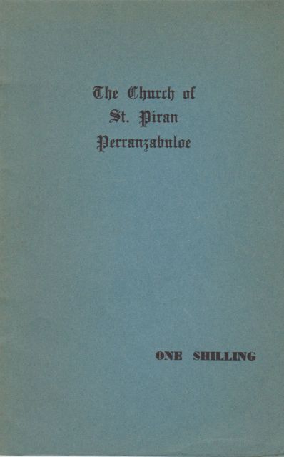 The Church of St. Piran Perranzabuloe  M.H.B.