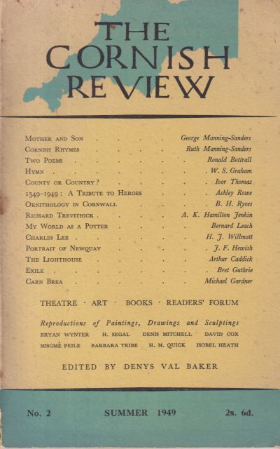 The Cornish Review Summer 1949 Denys Val Baker (edits)