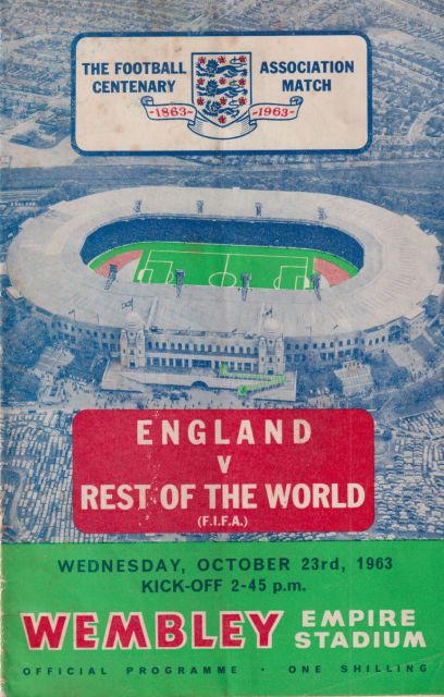 England V Rest of the World Geoffrey Green (introduces)