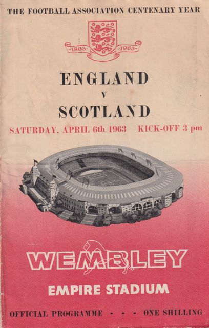 England V Scotland Bernard Joy (introduces)