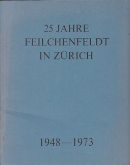 25 Jahre Feilchenfeldt Marianne Feilchenfeldt (introduces)