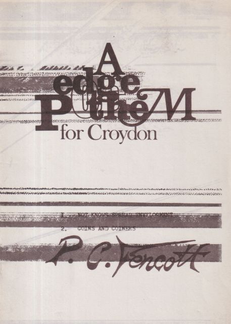 Poem for Croydon P.C. Fencott