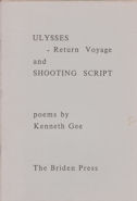 Ulysses - Return Journey and Shooting Script Kenneth Gee