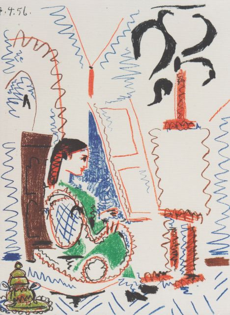 Pablo Picasso - Dans l'Atelier de Picasso Lithographies 1957  not stated