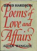 Poems of Love and Affairs David Hardman