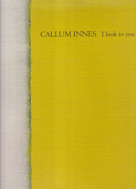Callum Innes - I Look to You Emilie E.S Gordenker (introduces)