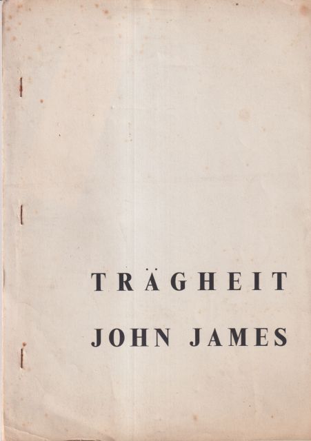 Tragheit John James