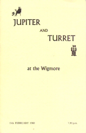 Jupiter and Turret at the Wigmore Patrick Gowers (Introduces)