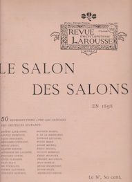 Le Salon des Salons en 1898 (Revue Encyclopedique Larousse No. 252) Georges Moreau (directeur)