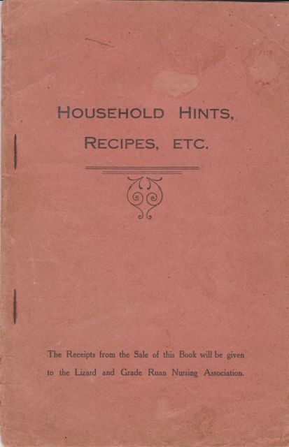 Household Hints, Recipes, etc.  not stated