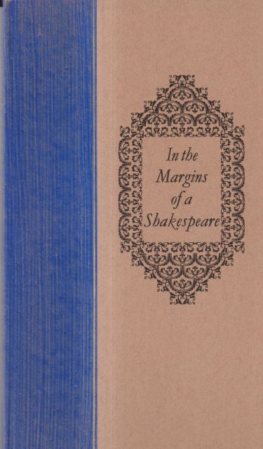 In the Margins of a Shakespeare George Mackay Brown
