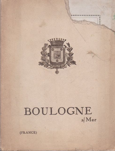 Booklet Guide to Boulogne-Sur-Mer G.B. Merridew