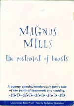 The Restraint of Beasts Magnus Mills