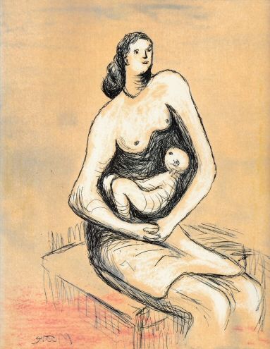 Henry Moore - Mother and Child Etchings Gail Gelburd (introduces)