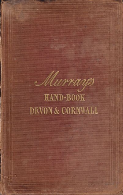 A Handbook for Travellers in Devon and Cornwall  not stated