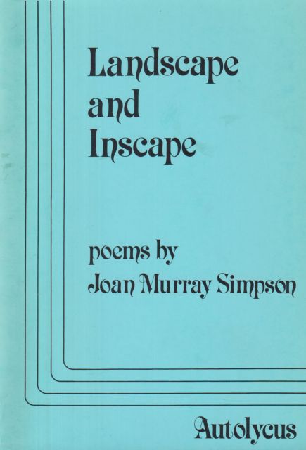 Landscape and Inscape Joan Murray Simpson