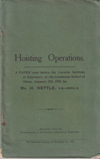 Hoisting Operations H Nettle