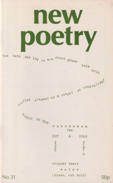 New Poetry 31 Norman Hidden (edits)