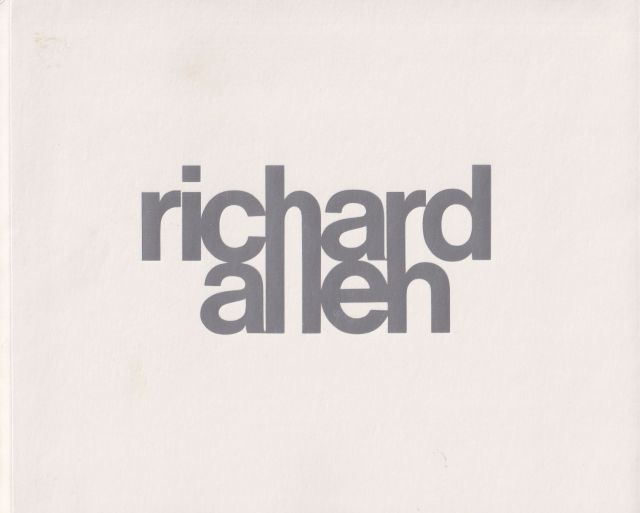 Richard Allen - A Retrospective Rebecca Allen (interviews)