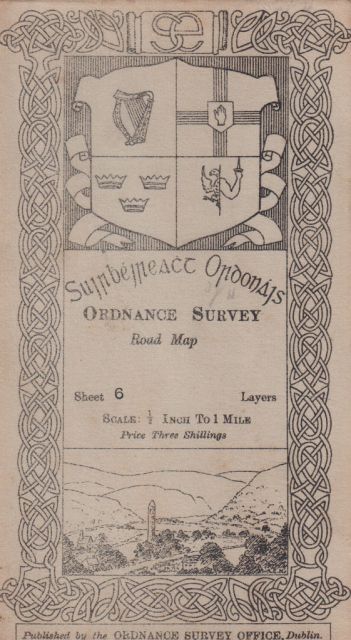 Ordnance Survey Road Map Sheet 6 (North Mayo) C.F. Close (Director)