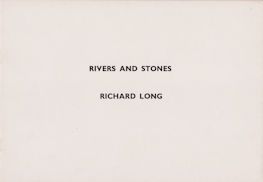 Richard Long  - Rivers and Stones Richard Long