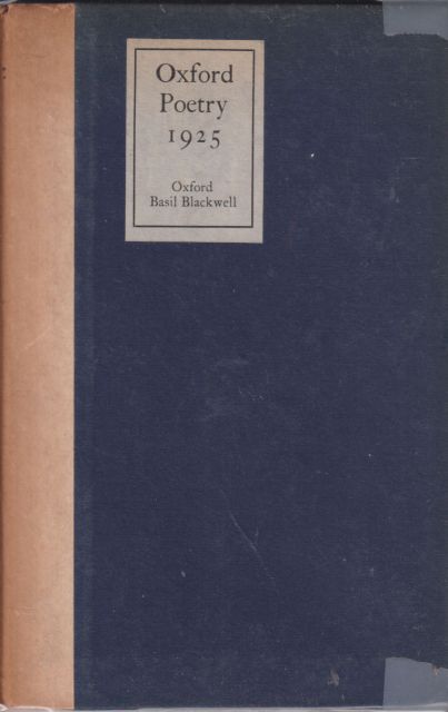 Oxford Poetry 1925 Patrick Moorhouse (edits)