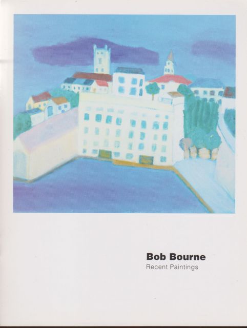 Bob Bourne - Recent Paintings Toby Ridge (introduces)