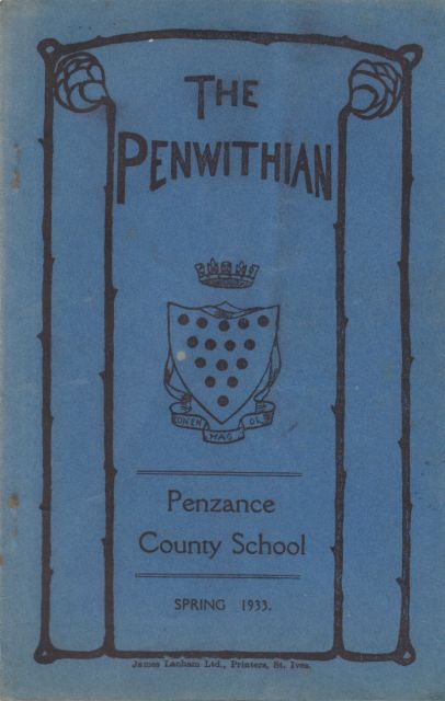 The Penwithian - Spring 1933  not stated