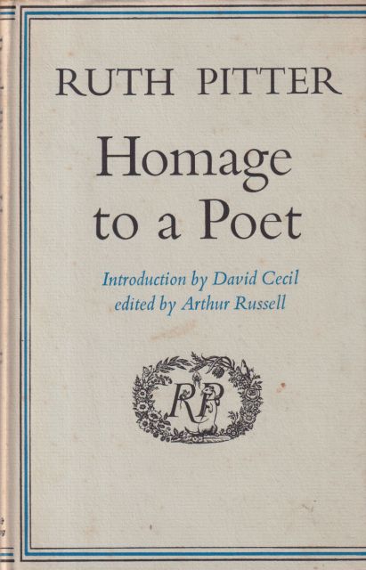 Homage to a Poet Ruth Pitter