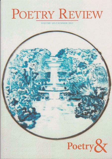 Poetry Review Vol 103 No. 2 Patrick McGuinness (edits)