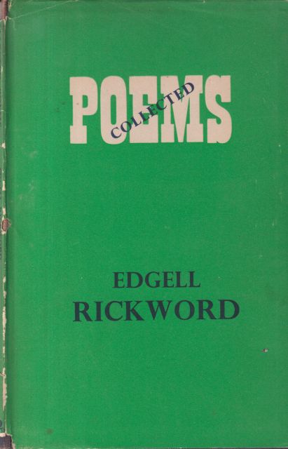 Collected Poems of Edgell Rickword Edgell Rickword