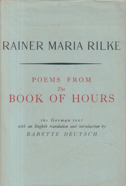 Poems from the Book of Hours Rainer Maria Rilke