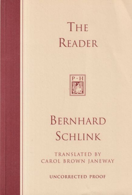 The Reader Bernhard Schlink