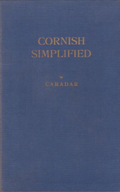 Cornish Simplified A.S.D. Smith