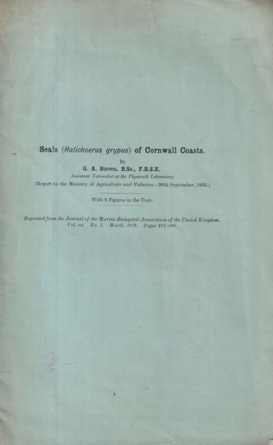 Seals (Halichoerus grypus) of Cornwall Coasts G.A. Steven